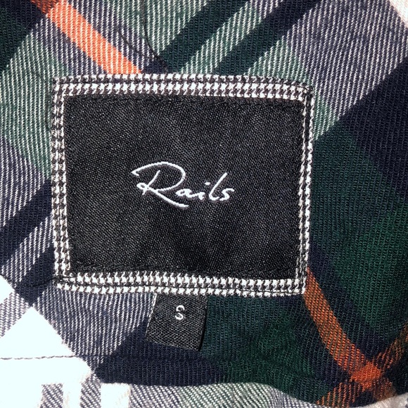 Rails Long Sleeve Button Up Dress Size Small - Picture 4 of 7